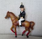 Gallerie Ii Brown Horse With Young Girl In Black Coat