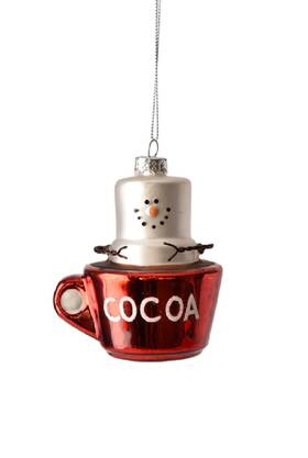 Mx180709 Ganz Smores Dipping Into Hot Cocoa Christmas Holiday Ornament
