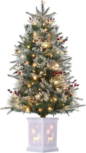 Fmqx-241115mtps59w Gaomon Best 3 Ft Pre-lit Christmas Tree Artificial Trees With Lighting Xmas 78 Led