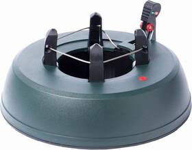 Qi003954.l Gardenised New Automatic Christmas Tree Stand For Real Trees Green Plastic Holiday Base Xl