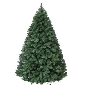 264562 Garveehome Christmas Tree 6ft Premium Unlit Hinged Design Dense Realistic Holiday Deco