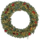 Gd40p4598c01 Martha Stewart Living Artificial Christmas Wreath Winslow Fir 0192072508109