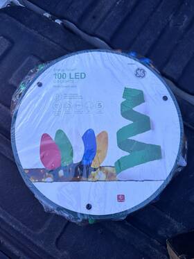 585894 Ge Energy Smart Colorite 100-lights C9 Led Multicolor Christmas Party 66 Feet