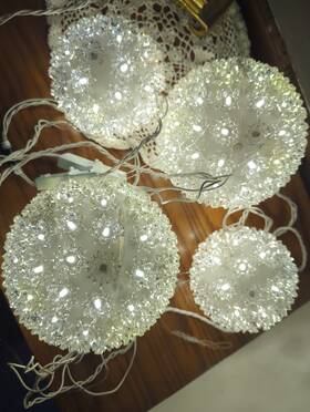 Ge 848032 Staybright Random Sparkle Super Sphere Christmas Light