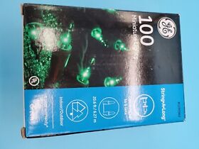 Pc60214 Ge String-a-long 100 Count Constant On Green Christmas Mini String Lights Party