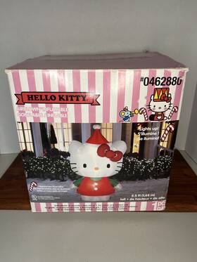 0462880 Gemmy Hello Kitty Airblown Inflatable 5.5 Ft #0462880 2013 Christmas Plz Read