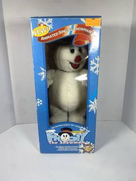 Gemmy 086786130391 Vintage 19 Inch Frosty The Snowman Christmas Animated Singing With Box