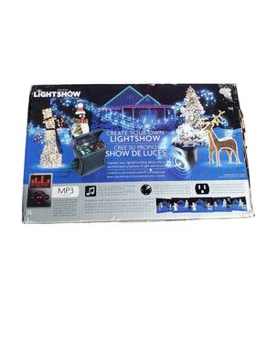 Gemmy 086786194966 Christmas 2008 Create Your Own Holiday Light Show With Timer Ipod Mp3