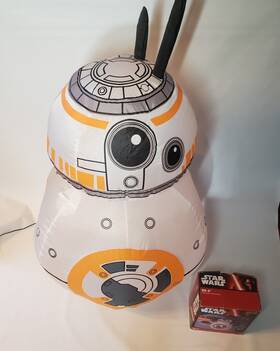 Gemmy 086786836590 Airblown Inflatable Bb-8 Star Wars Christmas 3.5 Feet Indoor Outdoor