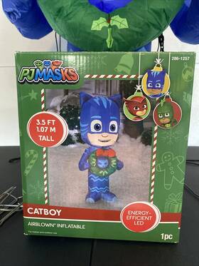 Gemmy 191245130437 3.5ft Airblown Pj Masks Catboy Lighted Christmas Inflatable Disney Junior