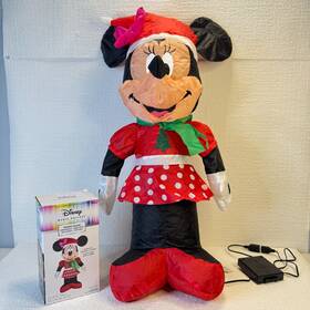 Gemmy 191245138327 Minnie Mouse Christmas Inflatable Disney Holiday Decoration 22.4 Inch