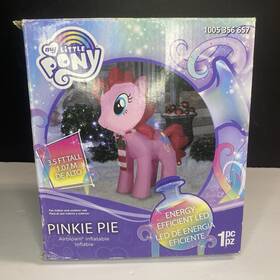 Gemmy 191245176770 3.5ft My Little Pony Blow Up Inflatable Pinkie Pie Light Holiday Xmas