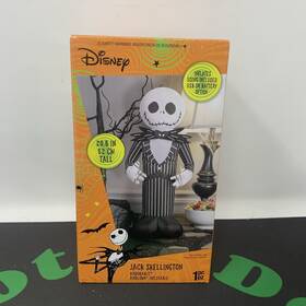 Gemmy 191245271307 Disney Jack Skellington Airblown Inflatable Halloween Nightmare Before Christmas