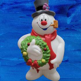 Gemmy 191245840695 Frosty The Snowman 2024 Blow Mold Christmas 24 Inch New