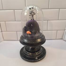 229026 Gemmy Nightmare Before Christmas Jack Halloween Light-up Cloche Music Motion Act