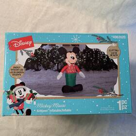 4963520 Gemmy 3.5ft Airblown Disney Christmas Mickey Mouse Inflatable