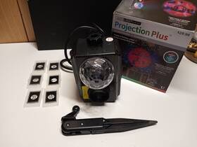 82169 Gemmy Led Holiday Christmas Lightshow Projection Kaleidoscope 6 Silhouette
