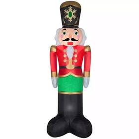 881901 Gemmy Christmas 6ft Toy Soldier Nutcracker Blowup Yard D Cor Airblown Inflatables