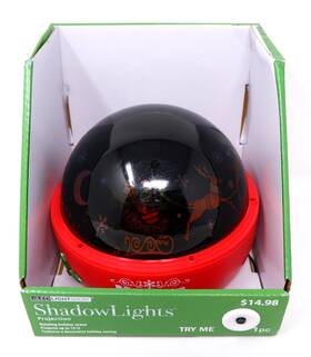 884792 Gemmy Led Lightshow Shadowlights Christmas Rotating Projector - New