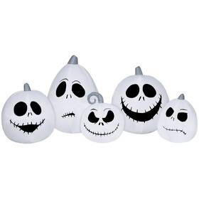 Gemmy Industries 228884 7.5 Foot Light-up Halloween Inflatable Nightmare Before Christmas 5 White