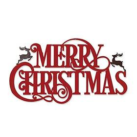 2427100 Gerson Companies 687293475991 The 36 Inch Large Metal Merry Christmas Sign