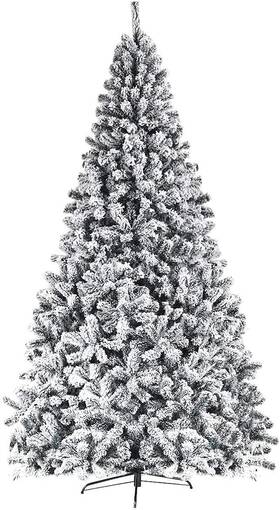 Giantex 654876555456 Artificial Christmas Tree Premium Pvc Xmas Full Flocked Snow P