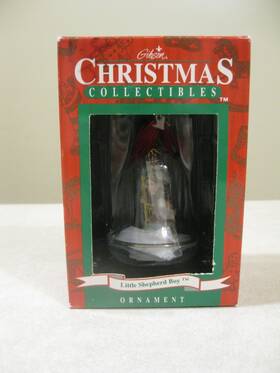 79097 Gibson Vintage Little Shepherd Boy Christmas Ornament - 1993 New In Box