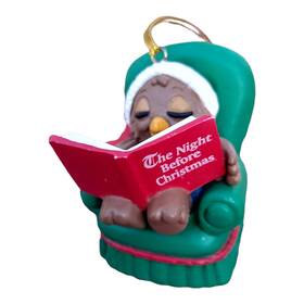 Gibson Greetings Inc 084172159711 1995 Christmas Ornament Owl Inch Not A Creature Was Stirring Collectibles
