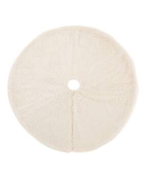 1113202574 Glitzhome 48 D Plush Christmas Tree Skirt-ns