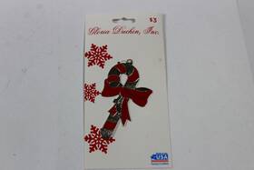Gloria Duchin 089102313850 New 2017 Candy Cane Christmas Ornament