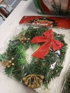 21412wr Glorifies 020748214125 Set Of 2 8 Inch Christmas Wreath #21412wr