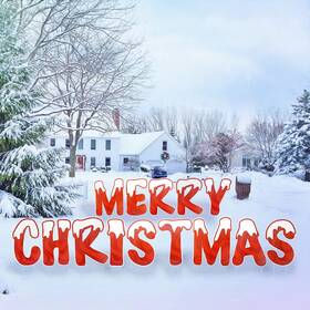 Goodies & Cheers 060751610281 Merry Christmas Yard Signs 16 Inch Weather Resistant With Stakes Outd