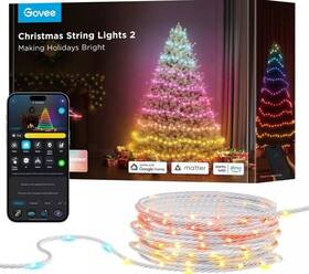 H70c5101 Govee Christmas Lights 2 Rgbwic 99ft 300leds Tree With Shape Mapping