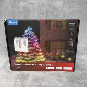 H70c7 Govee 500 Led Rgbwic String Lights 164ft Multicolor App Control Christmas