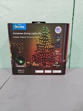 H80c4 Govee - 65.6ft Green Christmas String Lights 2s Multi Color- 200 Leds New
