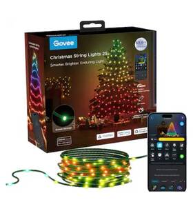 H8oc4 Govee Christmas String Lights 2s 65.6 Ft Rgbic 20000 Hours Led Google Alexa