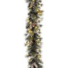 Gp13009a1 National Tree Company Garlands Foot By Inch Glittery 729083667961