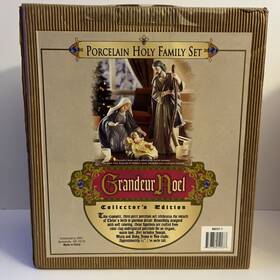N0237-1 Grandeur Noel 2003 Inch Collectors Ed. Porcelain Nativity Figurine Christmas