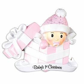 Polarxk-or1330-p Grantwood Technology Personalized Christmas Ornament Kit Babys First-baby Girl