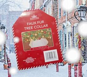 Greenbrier 195464246726 Faux Fur Tree Collar Christmas Holiday Size 22 Inch X 11 White Unique
