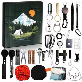 Sur029 Grnheat Survival Kit Advent Calendar 2025 24 Days Tools Christmas Countdown