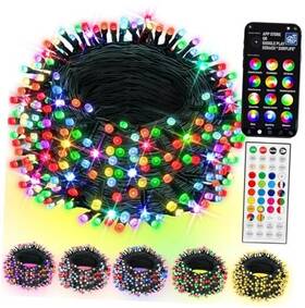 Hcp152 Guangdong Chuangpu Technology Co .ltd Led String Lights Christmas 65ft 200 Leds 8 65ft/rgb/app Multicolor