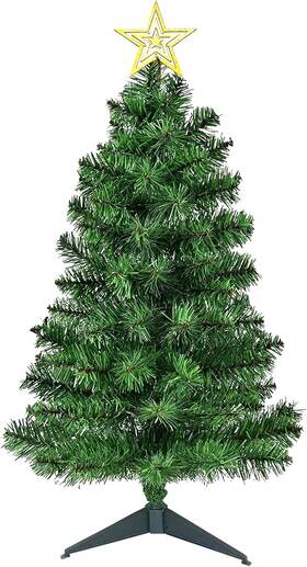 Guangzhou Minke Trading Co. Ltd. 445047410413 3ft Premium Hinged Artificial Holiday Small Mini Christmas Tree For Tabletop Hom