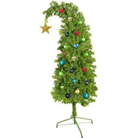 Guasslee 049500648985 Artificial Christmas Tree With Metal Hinges And Foldable Base 1.8m