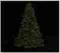 H203075 Santa S Best Santas 9 Colorado Spruce Tree W Ez Power 7 Light Functions