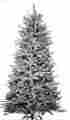 H205685 Santa S Best Santas 7.5 Snow Flurry Christmas Tree With 7 Function Led Lights