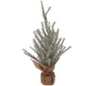 H209088 Ed On Tv Faux Glitter Tree Burlap Base By Ellen