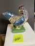 H210719 Valerie Parr Hill Lighted Mosaic Glass Animal Rooster Night Light