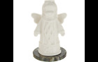 H212160 Connemara Marble Choice Of Ceramic Figurine Shamrock Angel