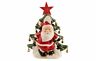H282536 Holiday Arbor Illuminated Decor Ceramic Santa 768824444690